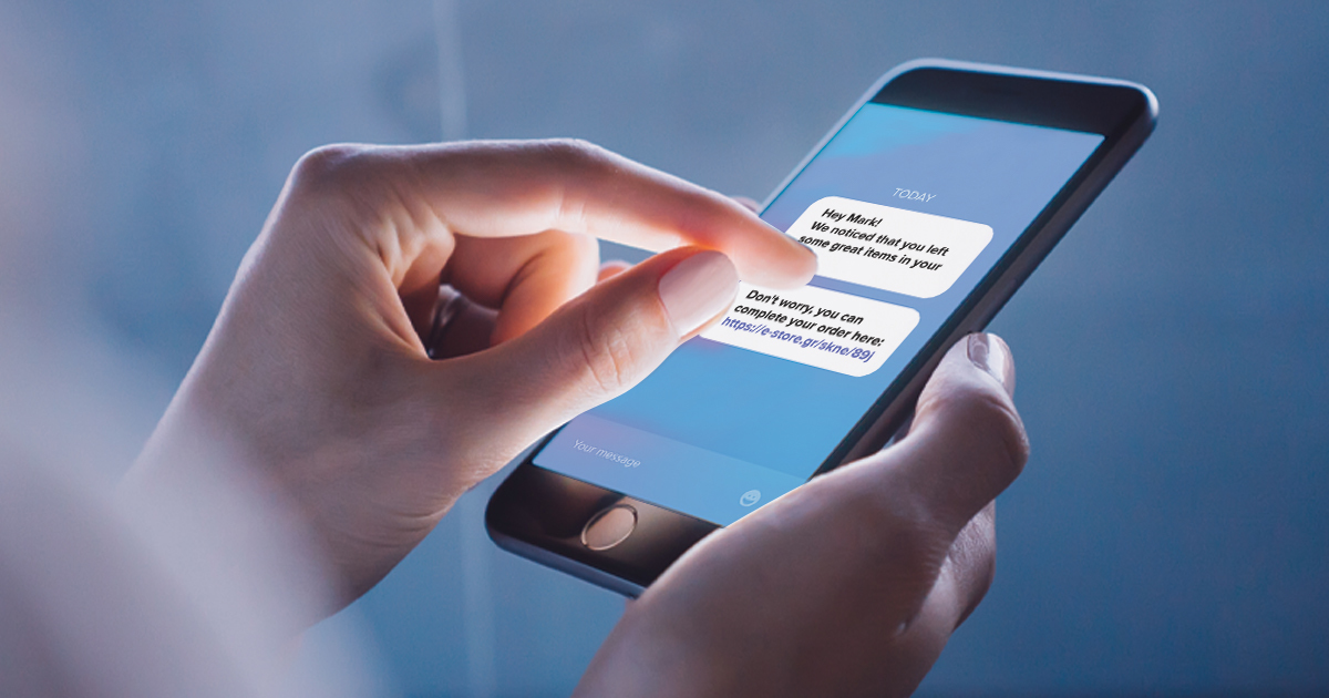 cart abandonment, How to reduce your abandonment cart rate with SMS Marketing