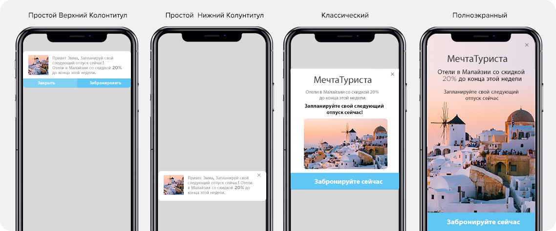 Мобильные Push-уведомления, Mobile Push Notification